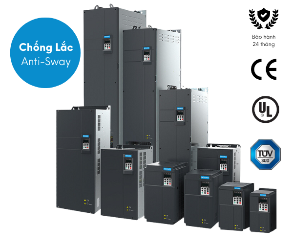 Biến tần Inovance CS710 cho cầu trục